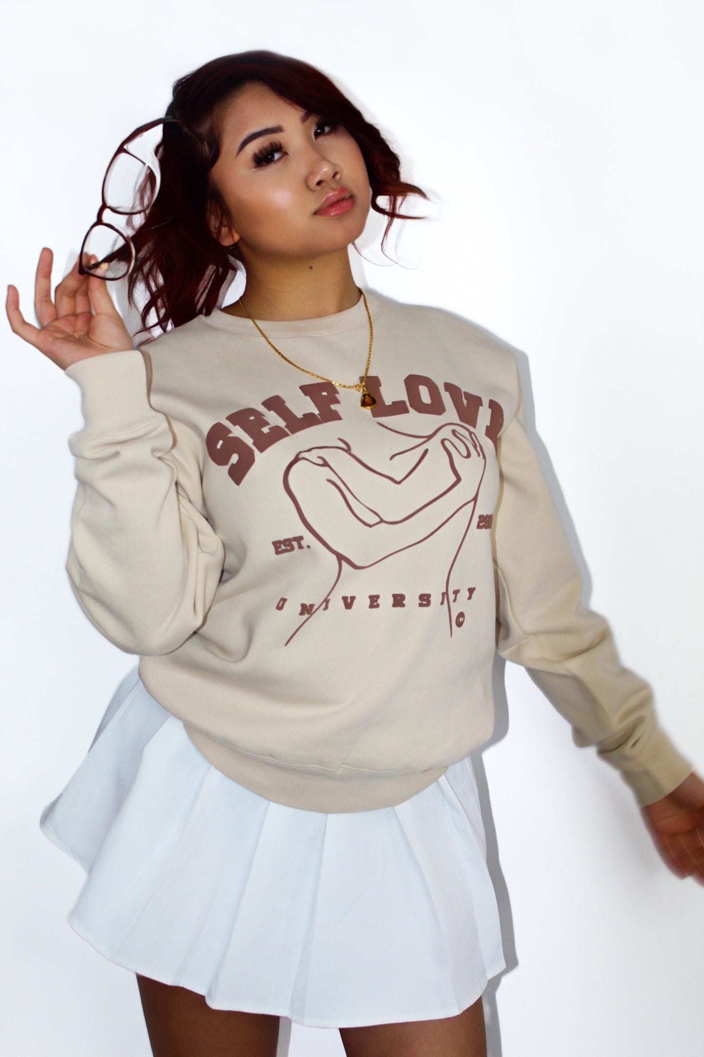 CREME UNIVERSITY CREWNECK