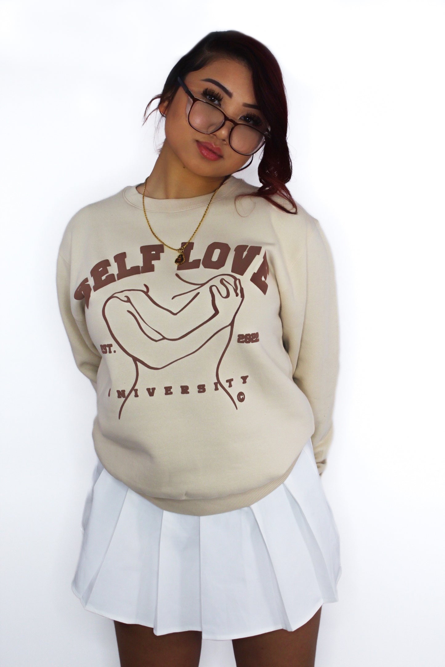 CREME UNIVERSITY CREWNECK