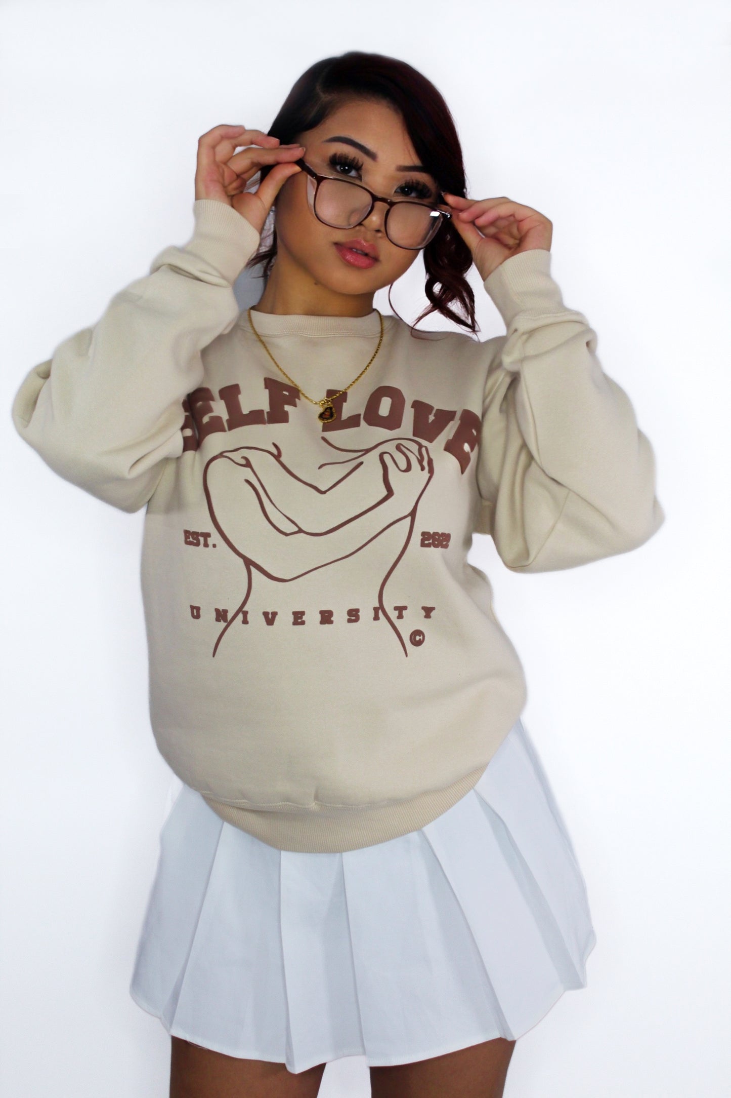 CREME UNIVERSITY CREWNECK