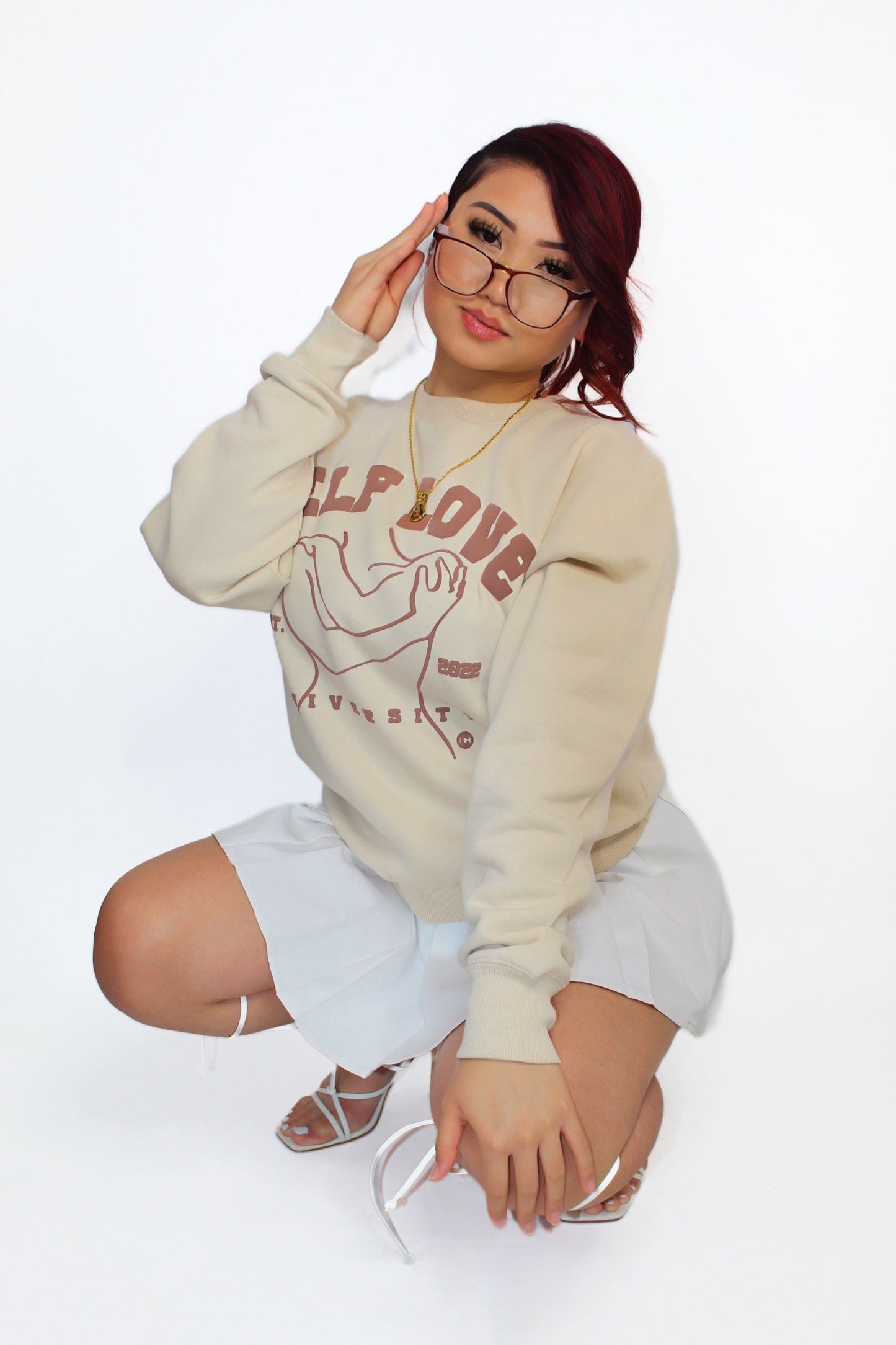 CREME UNIVERSITY CREWNECK