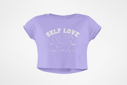 THE FITTED CROP TOP.